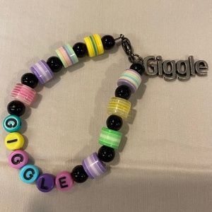 MULTI COLOUR BEAD "GIGGLE" BRACELET